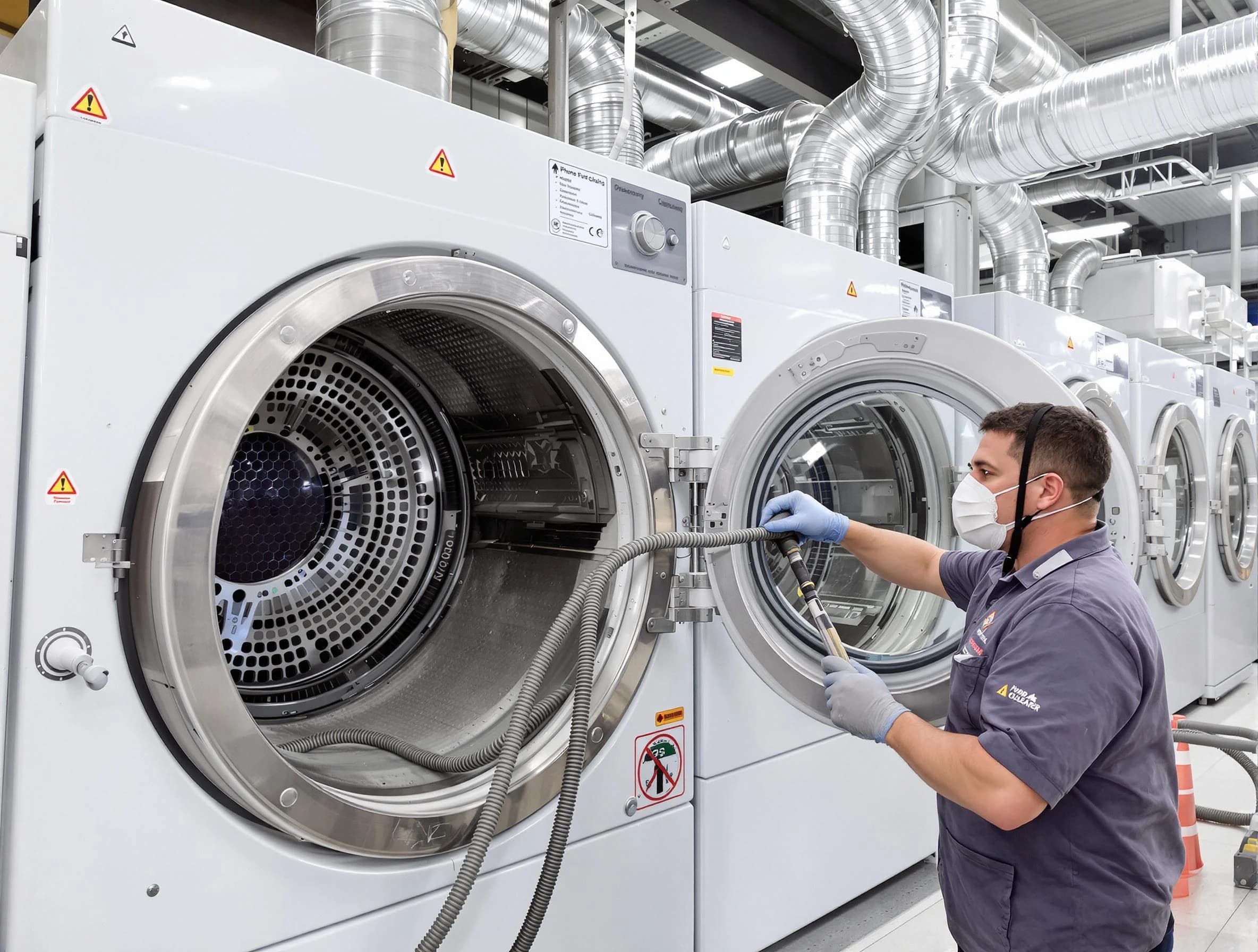 Industrial-grade dryer vent cleaning by Adams Dryer Vent Cleaning in Adams