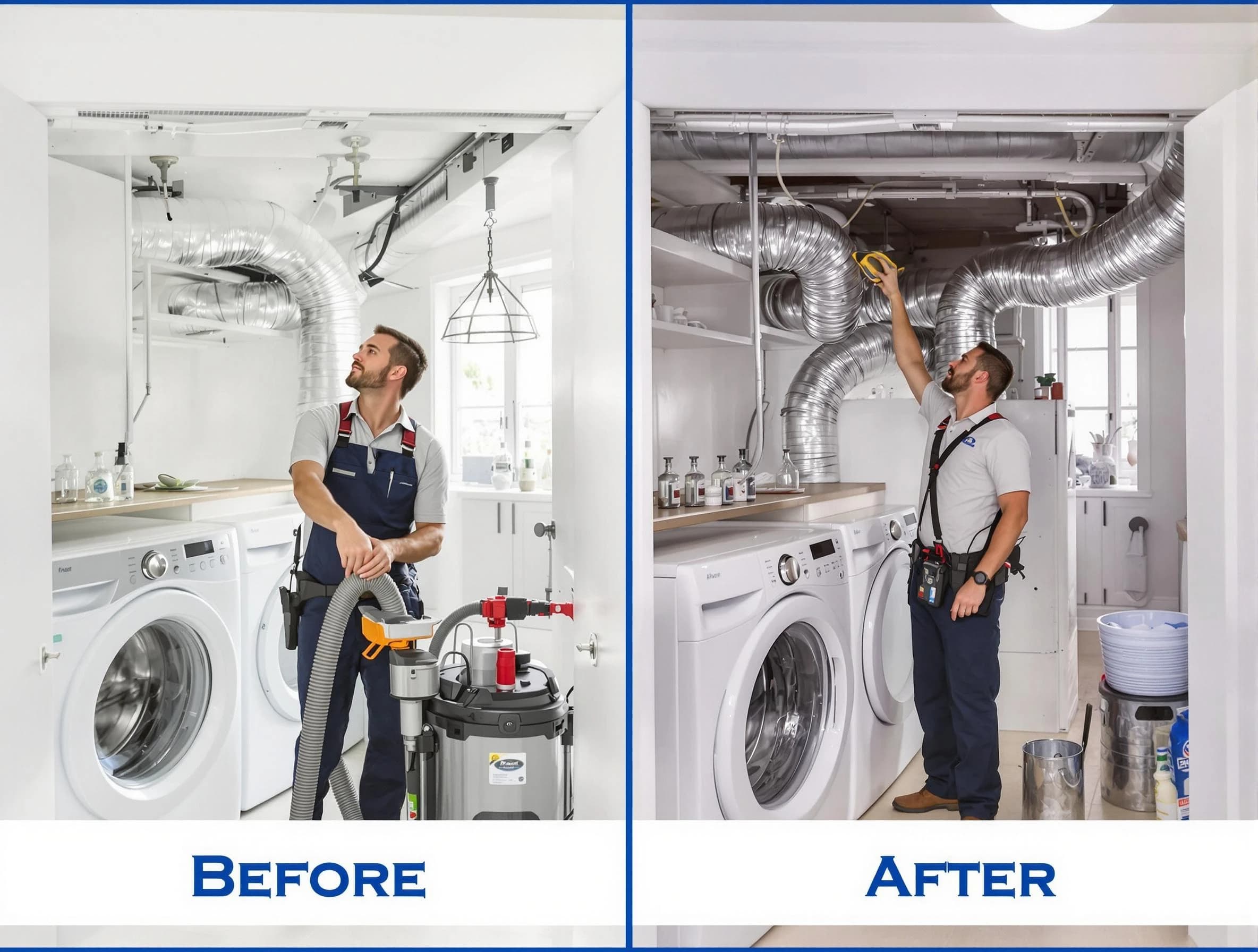 Expert gas dryer vent cleaning by Adams Dryer Vent Cleaning in Adams
