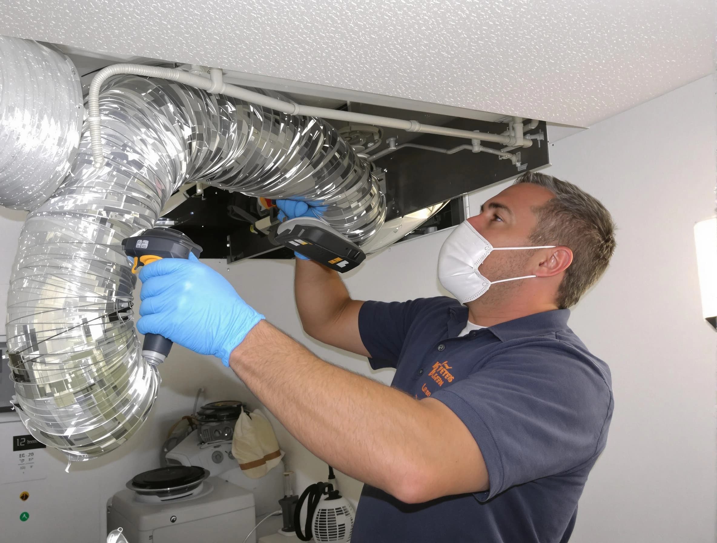 Adams Dryer Vent Cleaning professional performing thorough residential dryer vent cleaning in Adams