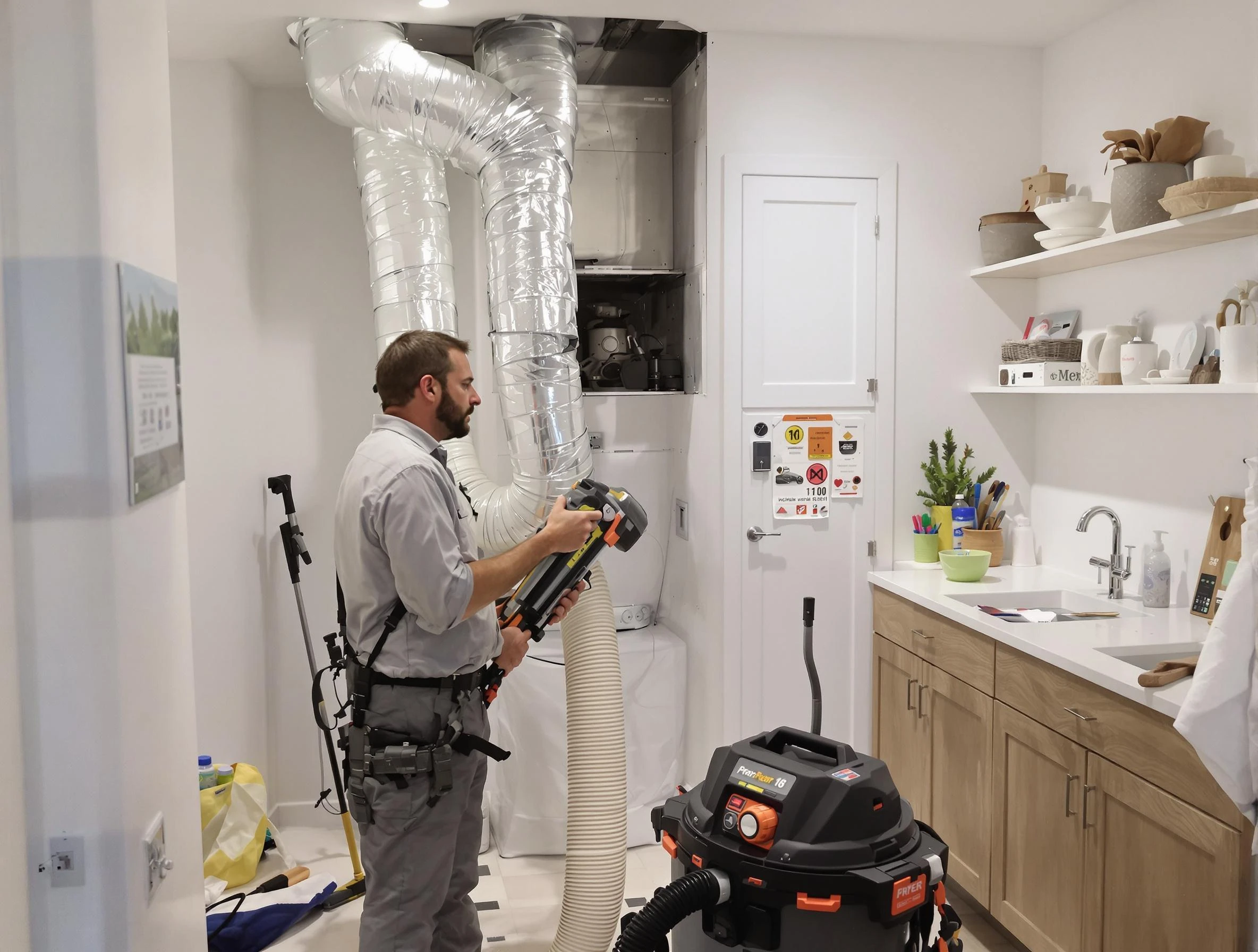 Clogged Dryer Vent Cleaning in Adams