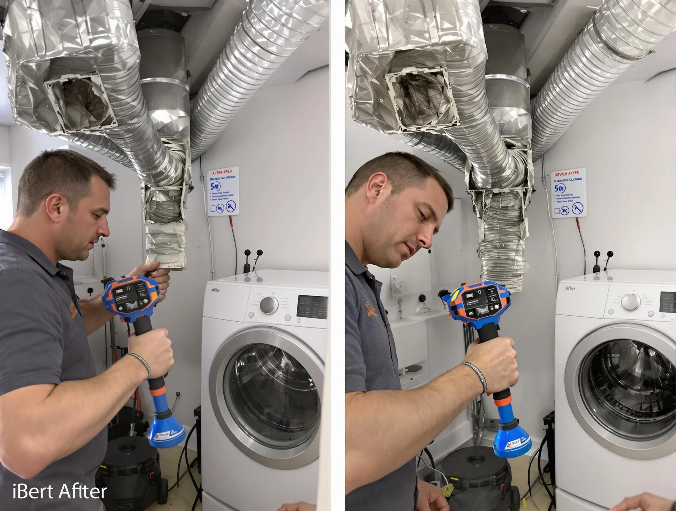 Professional clogged vent cleaning by Adams Dryer Vent Cleaning in Adams