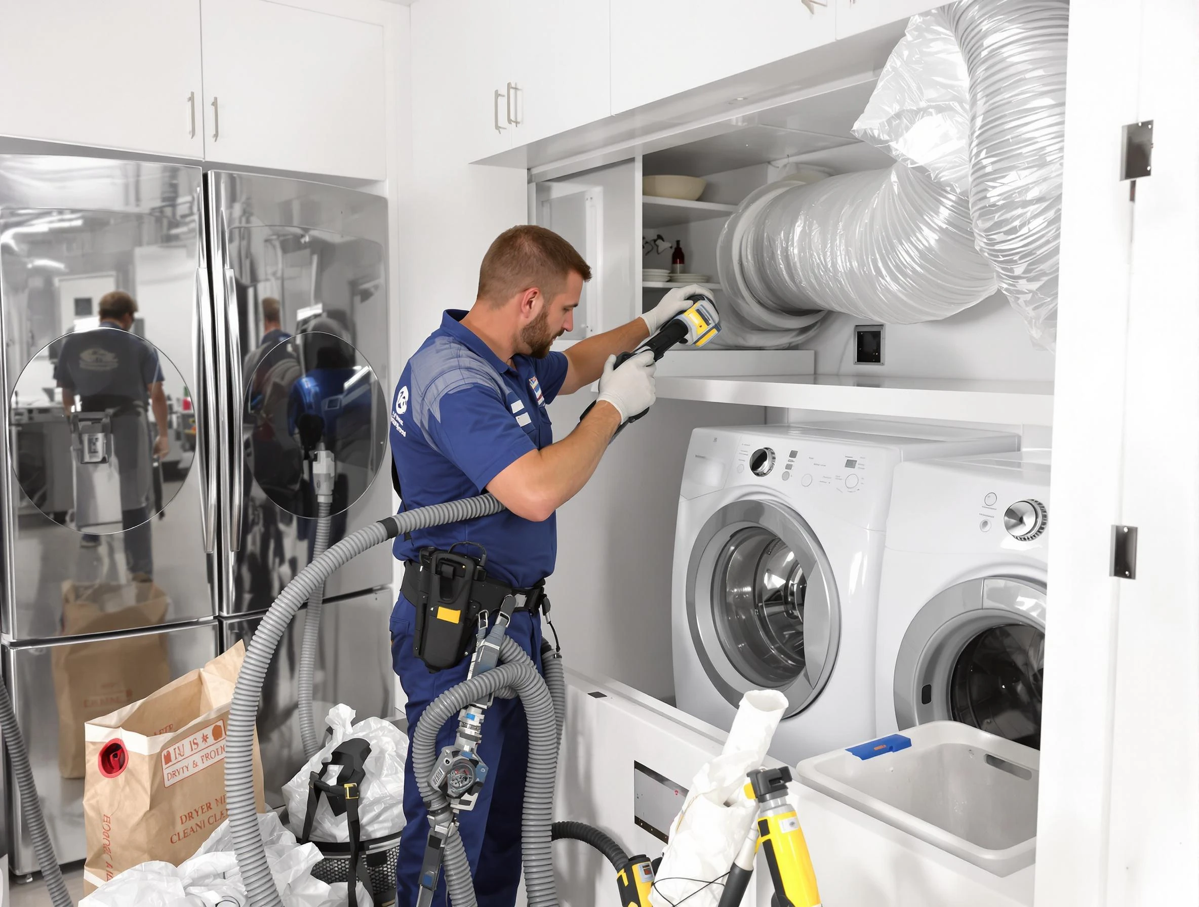 Professional duct cleaning by Adams Dryer Vent Cleaning in Adams