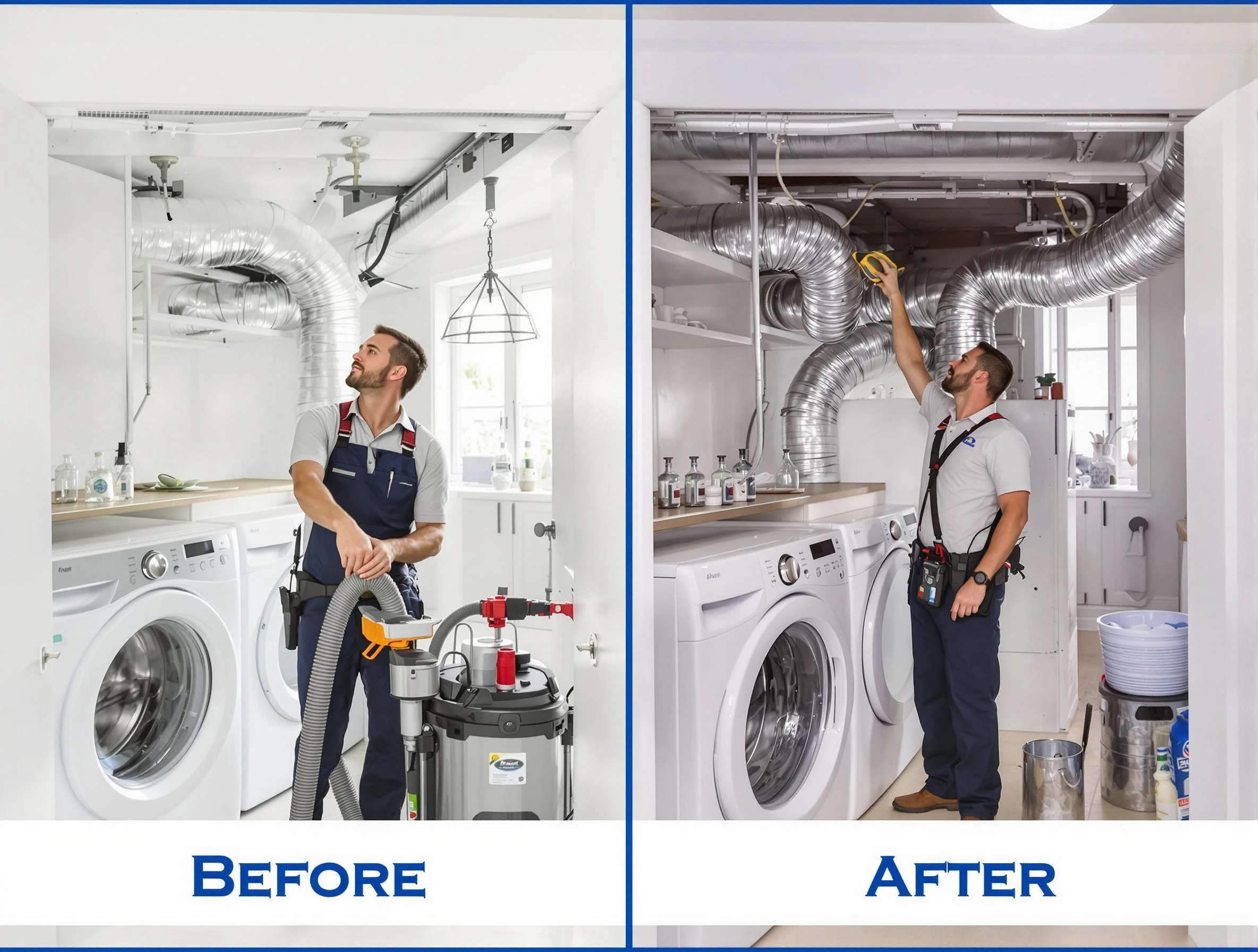 Expert gas dryer vent cleaning by Adams Dryer Vent Cleaning in Adams