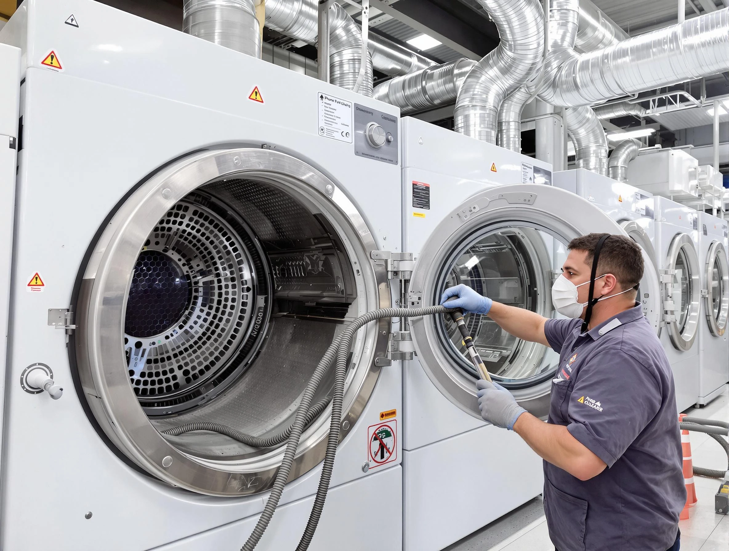 Industrial-grade dryer vent cleaning by Adams Dryer Vent Cleaning in Adams